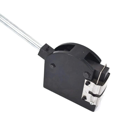 Close-up of Hand Operated Shrinker And Stretcher Metal Shaping Tool With Two Jaws for Auto Body Motorcycle and Aviation Sheet Metal Repair