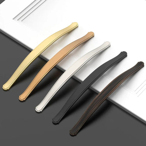Straight Up Premium Brushed Gold Cabinet Pulls And Drawer Handles For Kitchen Cabinets And Cupboards Sweet 3 Inch Hella Smooth Finish No Fuss Install Durable Metal Pro Grade Kits in gold, copper, silver, and black finishes.