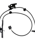 Top Shelf Front Abs Wheel Speed Sensor Pair For 06 To 18 Toyota Rav4, pre-wired and ready for installation, including retainers.