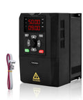 4KW 5HP VFD Variable Frequency Drive 380V to 440V three phase input and output inverter with control panel and cable