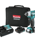 12V Max CXT Impact Wrench Kit With Ultra Compact Six Inch Body No Fuss Weighs Just 2.3 Lb Battery Included in carry case with charger