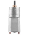 Pro Grade 12 Volt DC Gear Motor Delivers Darn Smooth Power With Full Metal Gears For High Torque Auto Mods And Wrenching Projects, 20mm frame.