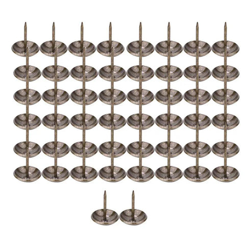 Heavy Duty Upholstery Nails Set Of 50 Thickened Decorative Tacks In Vintage Green Bronze For Furniture 16x20mm