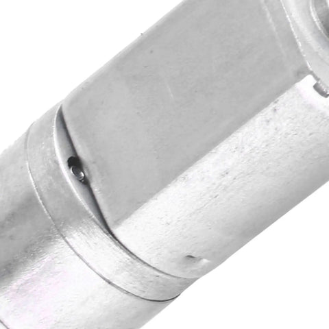 Close-up of 12V DC Electric Gear Motor With Worm Gear, High Torque Reversible Speed Reduction, metal casing detail