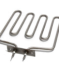 Heavy Duty 2KW Air Heating Element For Saunas With 4U 304 Stainless Steel Flange 230V Immersion Heater close-up of heating coil