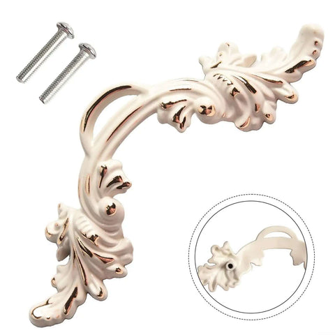 All Metal Zinc Alloy Cabinet Door Handles Set With Vintage Single Hole Drawer Pulls For Kitchen Cupboards And Wardrobes, knobs with screws