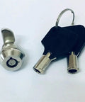 Drawer Tubular Cam Lock For Home Security With Nickel Plated Cylinder Lock For Cabinet Drawer Mailbox And Door Includes 2 Keys MS102 1Pc