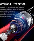 Pro Grade High Precision Reciprocating Grinding Pen For Military Models And Resin Kits showing overload protection feature