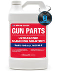 Heavy Duty Ultrasonic Gun Cleaning Fluid One Gallon Pro Strength Mixes Into Eight Gallons Strips Carbon And Buildup Leaves Brass Bang On Clean Made Right Here In Usa, concentrated cleaning solution jug.