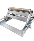 Beefy Miter Saw Roller Stand with Heavy Duty Steel Frame, 280 lb capacity, rugged galvanized surface, height adjustable base