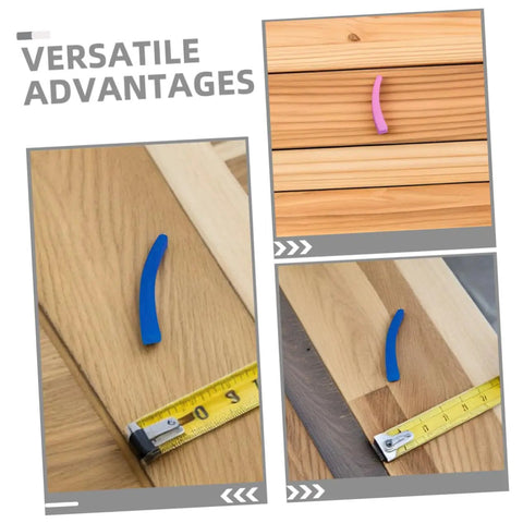 Claw Machine Sleeve Guard Set 16 Pack Soft Grip Rubber Protector for Vending Claws on wooden surface with measuring tape