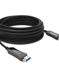 Fiber Optic HDMI Cable 60ft For Dope 4K At 60Hz 18Gbps High Speed 444 422 420 HDR Dolby Vision HDCP22 ARC 3D Slim Flexible Glass Fiber