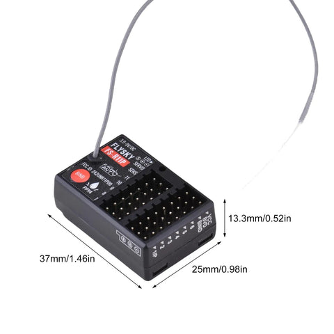 11 Channel 2.4GHz RC Receiver For Cars Boats And Drones Waterproof Long Range With PWM PPM SBUS IBus Output ANT Protocol Ready