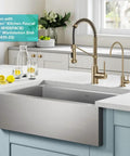Hella Durable Standalone Kitchen Water Filter Faucet In 100 Percent Lead Free Brass With A Slick Spot Free Antique Champagne Bronze Finish for easy drinking water access.