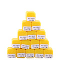 ER11 Collet Set For CNC Engraving And Milling Lathe Tooling Kit 15 Piece Spring Collet Set in yellow storage cases, size labels visible