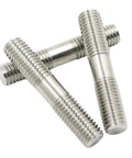 304 Stainless Steel Double Head Threaded Rods Kit With M3 M4 M5 M6 M8 Sizes, Six 200mm Length Rods For DIY Projects stacked view