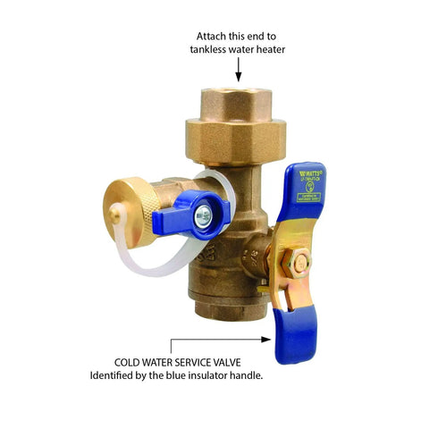 Tankless Water Heater Service Valve Kit For Easy Install And No Fuss Maintenance Durable Valve Set