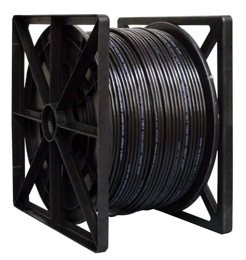 Cat5e Outdoor Ethernet Cable 1000ft Direct Burial 350MHz 24AWG Solid UTP Waterproof HDPE Insulation Indoor Outdoor Heavy Duty Jacket With Easy Pull Plastic Reel