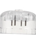 Effortless Detector Removal Head Replacement Cup For Smooth Smoke Alarm Swaps And Secure Mounting, transparent design, close-up view.