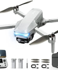 Beginner Friendly Foldable Drone With 4K Camera And Brushless Motors Auto Follow Tap Fly Circle Fly One Key Start Ultra Light Under 249g For Easy Travel And Epic Aerials with accessories and controller