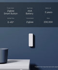 ZigBee Smart Button 3 Way Remote for Smart Home Control Works with SmartThings Aeotec Hubitat Home Assistant Battery Included
