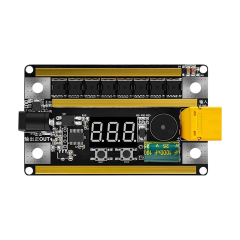 Handheld 12V Spot Welder Control Board Kit With 99 Power Levels And 2400A Peak Output DIY PCB Circuit For 18650 Lithium Battery Packs