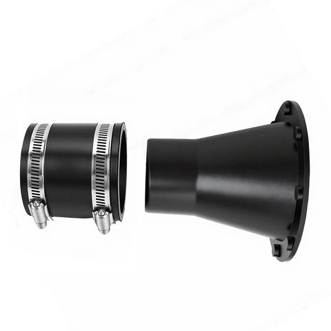 Yunseity 2 1/2 Inch Magnetic Dust Collection Connector With Rubber Cuff Coupler for woodworking vacuum hose and attachments.