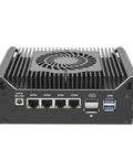 Straight Up Kickin Barebone Mini Pc Board Dropped With An Intel Core I7 8265U Mobile Chipset paired with four Ethernet ports.