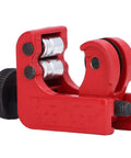 Compact Mini Tubing Cutter Tool, All Steel Alloy Build, Cuts Soft Copper, Brass, And Aluminum 3 Through 22mm, Perfect For Tight Auto And Electrical Work, Handy, Durable, Ready To Roll.