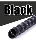 Spiral Cable Sleeve Wrap For 8 To 60 Millimeter Wires Black Durable PP Cord Tube Organizer Flexible Wire Protection