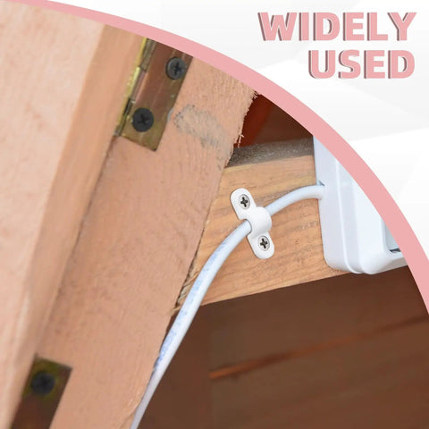 Dang Sturdy Wire Shelf Loop Clips Pair With 100 Matching Screws Heavy Duty Shelving Brackets For Closet Organization And Wall Racks Snap Up These Rock Solid Hangers For Zero Hassle Storage