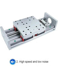 Kickass HGR20 Linear Guide Rail Kit Paired With 1605 Ball Screw Stepper Motor Mount For CNC Machines And 3D Printers delivering smooth tracking and robust construction.