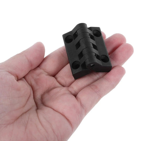 Heavy Duty Plastic Cabinet Hinges For Electrical Boxes Control Panels 20 Piece Set Screw Mount Glossy Finish Burr Free Enclosure Doors Built Solid For The Daily Grind