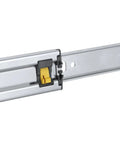 Close-up of the 5 Pairs Of 28 Inch Full Extension Soft Close Ball Bearing Drawer Slides Beefy 100 LB Capacity Heavy Duty Cabinet Hardware