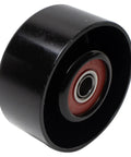 Serpentine Belt Idler Pulley For 2009-2019 Nissan Versa And 2014-2019 Versa Note Replacement Part With Easy Install And Quiet Reliable Performance Guaranteed, black steel 70 mm pulley