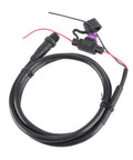 Top Shelf NMEA 2000 N2k Male Power Cable With Five Pin Ends And One Meter Run, durable black marine hookup cable.