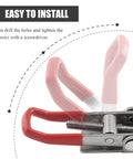 Beefy Heavy Duty Adjustable Toggle Latch Clamp 4001 Style Made From 304 Stainless Steel Quick Release Hasp Clamp