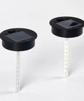 Solar Lantern Replacement Top for Waterproof Outdoor Lights, Easy Fit for Garden Decor and Patio Ambience, 2 Pack, Fits 2.36 to 2.76 Inch Openings, Inner Height Over 4.7 Inch, Features Dancing Light Effect