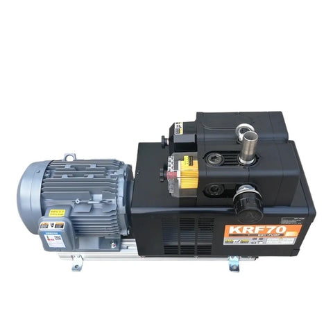 Top Notch Industrial Vacuum Pump Replacement Fits P V 03 P V 03 Y And V B Series Units For Factory Automation heavy-duty, side view.
