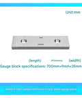 Dead On Accurate 700mm Steel Square Calibration Block Gage Measure Ruler For Woodworking Benchtop Router And Table Saw Workshop Gear Knockout Zero Grade Finish.