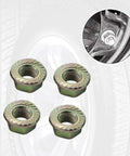Professional Grade Flange Wheel Lug Nuts Fit Polaris ATVs And UTVs With Steel Wheels Grade 109 Zinc Coated Replaces 7542459 four pack set