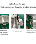 Portable 100W Low Speed Hydro Turbine Generator For Outdoor Streams And Rivers Lightweight Compact Water Power Unit details
