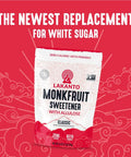 Lakanto Monk Fruit Sweetener with Allulose Bulk White Sugar Substitute for Baking and Cooking, the Real Deal Low Calorie Sugar Alternative