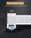 Close-up of Digital Caliper Measuring Tool 0-800mm/31.5 Inch Range showcasing fine-tuning design for accuracy.