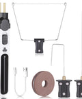 Kickass Cordless Foam Cutter And Rechargeable Hot Wire Pen That Cuts Styrofoam Like Butter Includes 6 In 1 Carving Tool Kit with charging accessories.