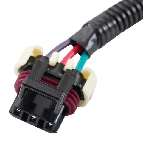 3 Wire Low Coolant Level Sensor Wire Repair End Pigtail Connector Harness For Peterbilt Kenworth Volvo Cummins K19 N9267001 Q21 6007S, close-up view
