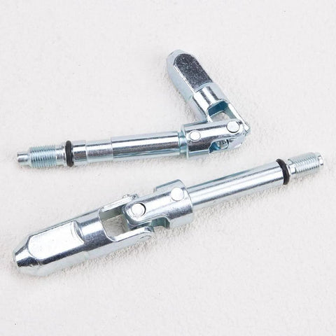 2 Pieces Jack Joint Metal Tool Kit With Dual Pump Horizontal Jack Parts And Oil Seal Portable U Joint Rebuild Kit