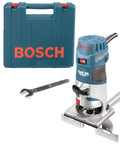 Bad Boy Colt Palm Router Kit Pumping Variable Speed Power Soft Start Surge Shield with case and wrench for precise edge trimming.