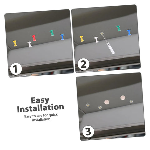 60 Pcs Headliner Retaining Pins For Car Roof Fabric Repair Clips Easy Install Universal Fit Durable Automotive Headliner Repair Kit