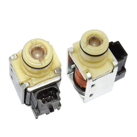4L60E Shift Solenoid Valve A And B With Transmission Filter Gasket Kit For 1998 Up GM Trucks And SUVs Replaces OEM 10478112 10478120 10478131 24230298 24208465 24208576 24208813 Dope Upgrade, two solenoids